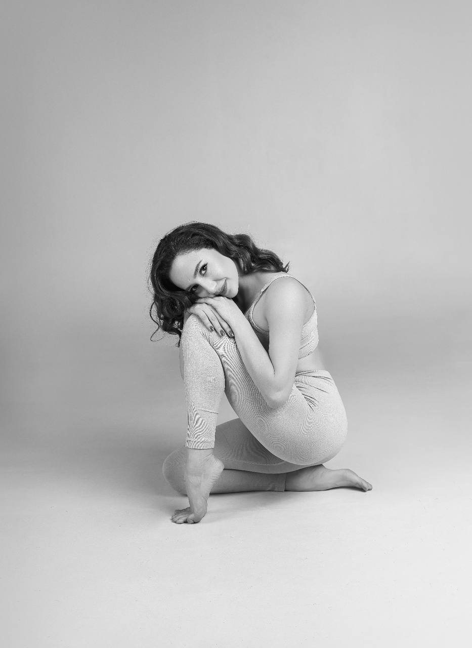 Studio portrait of Klara Simonyan